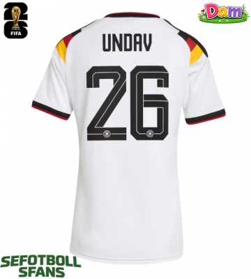 Tyskland Deniz Undav #26 Hemmatröja Kvinnor VM 2026 Kortärmad